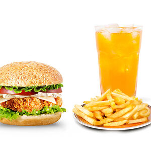 Фиш бургер комбо