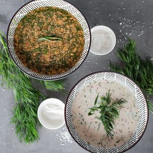 Окрошка на айране