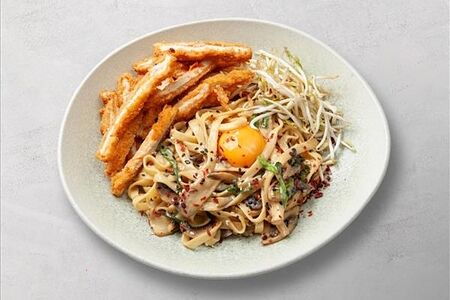 Хрустящий цыпленок терияки