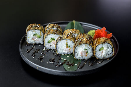 Ролл темпура с креветкой