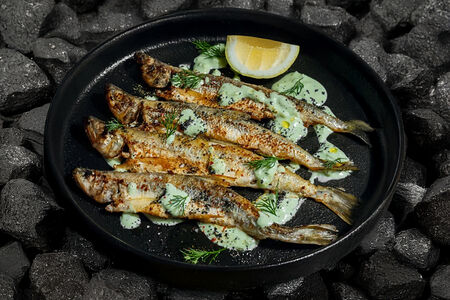 Корюшка, зеленый дзадзыки