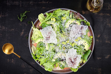 Зеленый салат