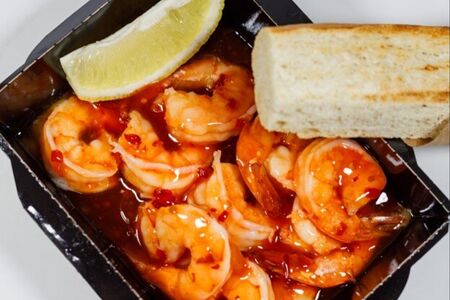 Креветки в соусе свит чили