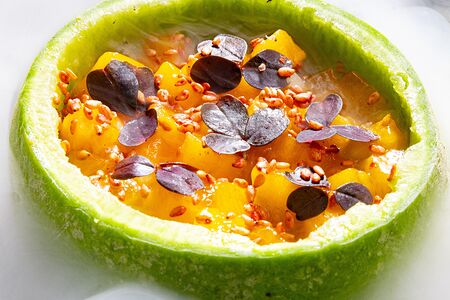 Тартар из гребешка