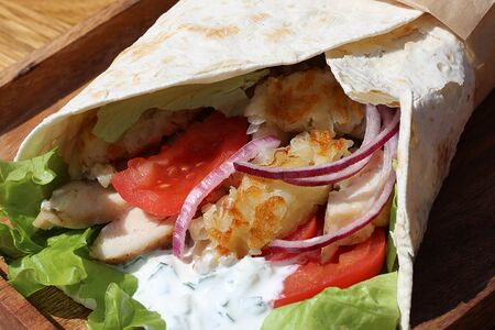 Гирос с курицей