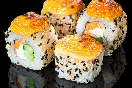 Тунец запеченный