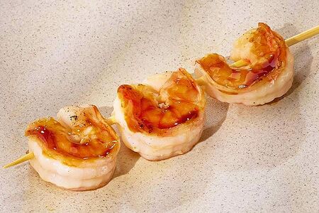 Шашлычок из креветки