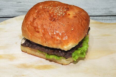 Квадратный Бургер Барбекю Микс