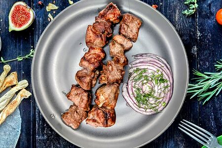 Шашлык из мякоти ягненка
