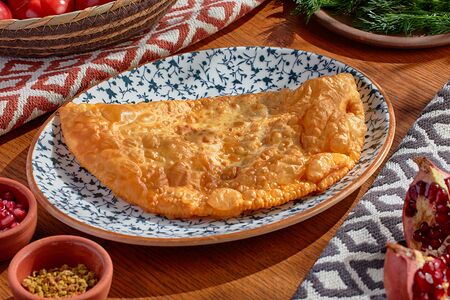 Чебуреки с говядиной и свининой