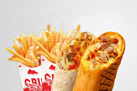 Сет на двоих с шаурмой №2