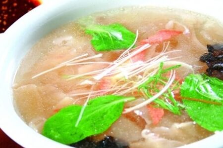 Суп с морепродуктами