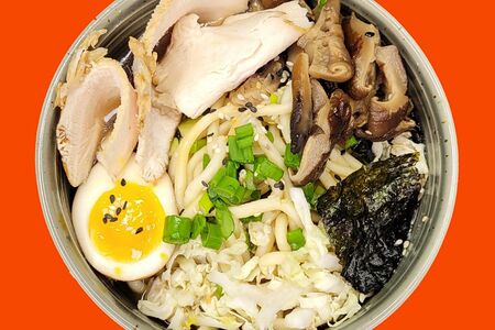 Рамен с курицей