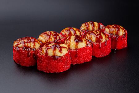 Запеченный лосось-авокадо