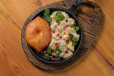 Чкмерули из курицы