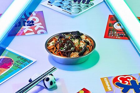 Салат в восточном стиле