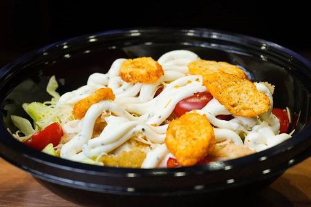 Салат цезарь с курицей