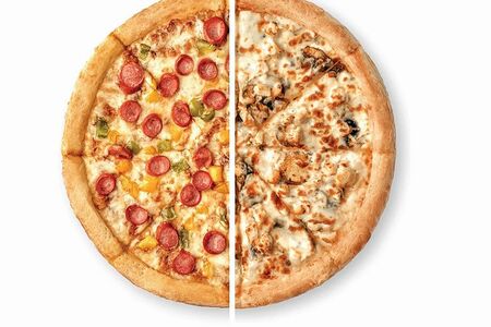 Пицца Половинки (Венская/Жюльен)