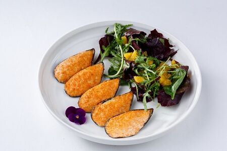 Мидии запеченные