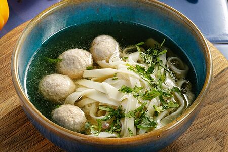 Куриный суп с фрикадельками