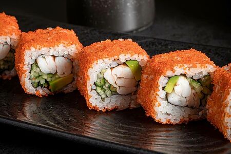 Ролл Калифорния с креветкой