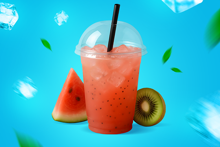 Лимонад Арбуз - алоэ - киви