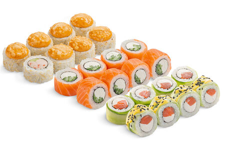 Сет Филадельфия с белым соусом