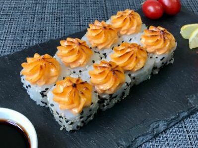 Запечённый с окунем