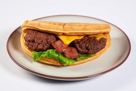 Вафля-бургер