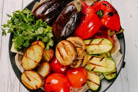 Баклажан на мангале