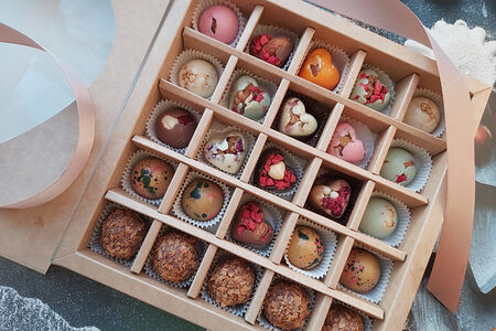 Большой подарочный набор Ассорти ручной работы в крафтовой упаковке