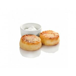 Сырники творожные со сметаной