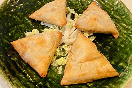 Самбуски с мясом