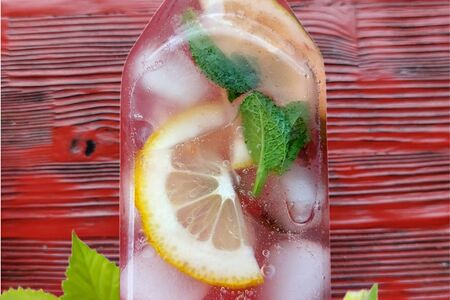 Лимонад Малина-мята