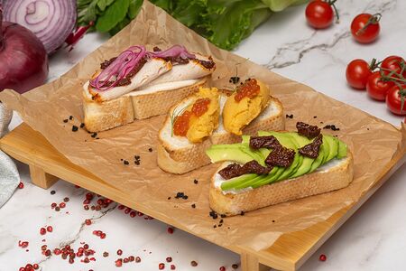 Ассорти брускетт