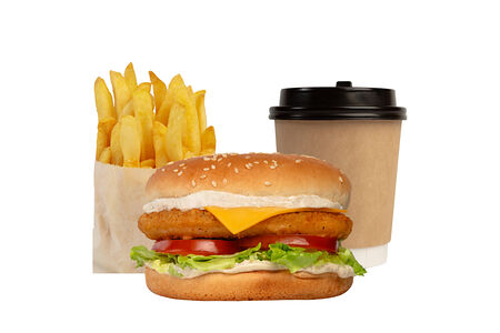 Чикенбургер комбо