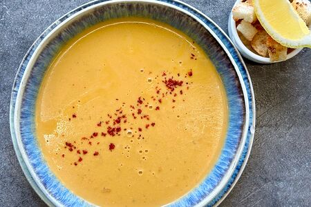 ЧЕЧЕВИЧНЫЙ КРЕМ-СУП 
