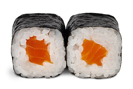 Маки с лососем