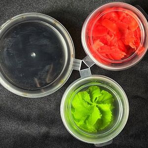 Соевый, имбирь, васаби