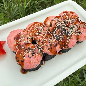 Запеченный ролл c курицей