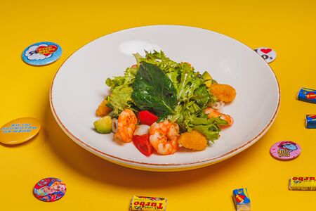 Салат с морепродуктами