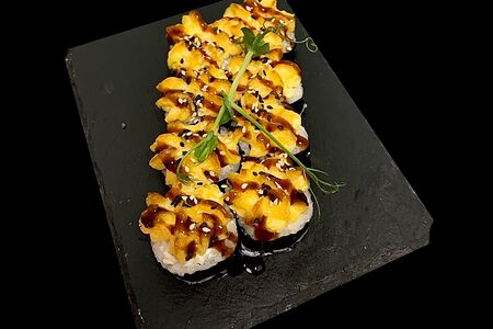 Запечённый с крабом