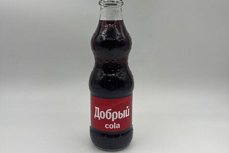 Кола добрый стекло