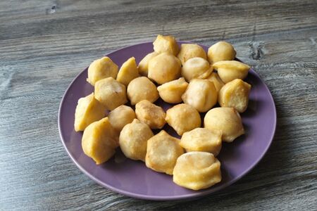 Пельмени жареные без лука