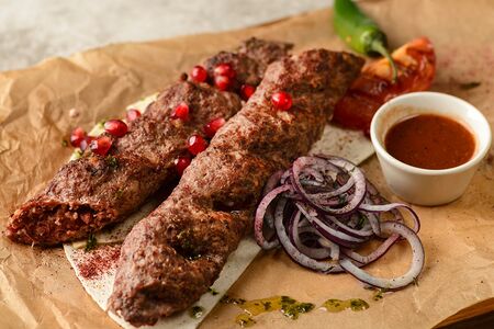 Люля-кебаб из баранины