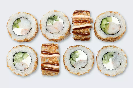 Ролл Аляска с креветкой