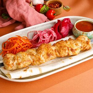 Шашлык из грудки цыплёнка