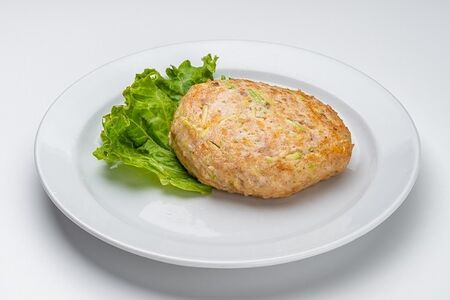 Котлета куриная со шпинатом