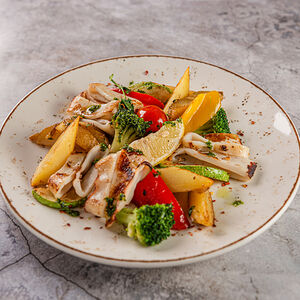 Кальмары-гриль