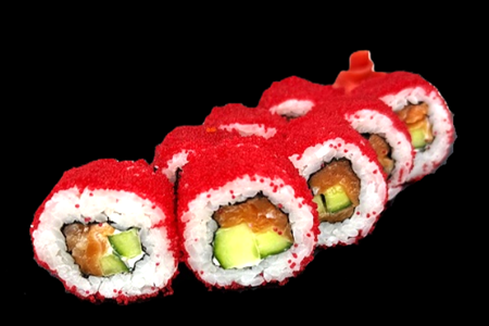 Калифорния ролл с лососем